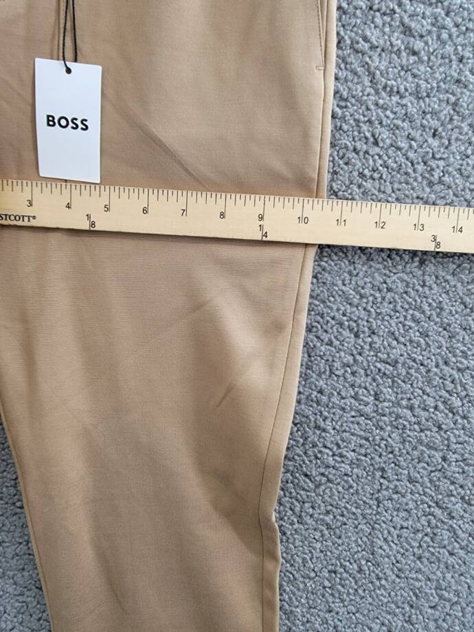 BOSS Ceremony Suit Pants Bog Boys' 14Y Cookie Solid Side Pockets Button Zip