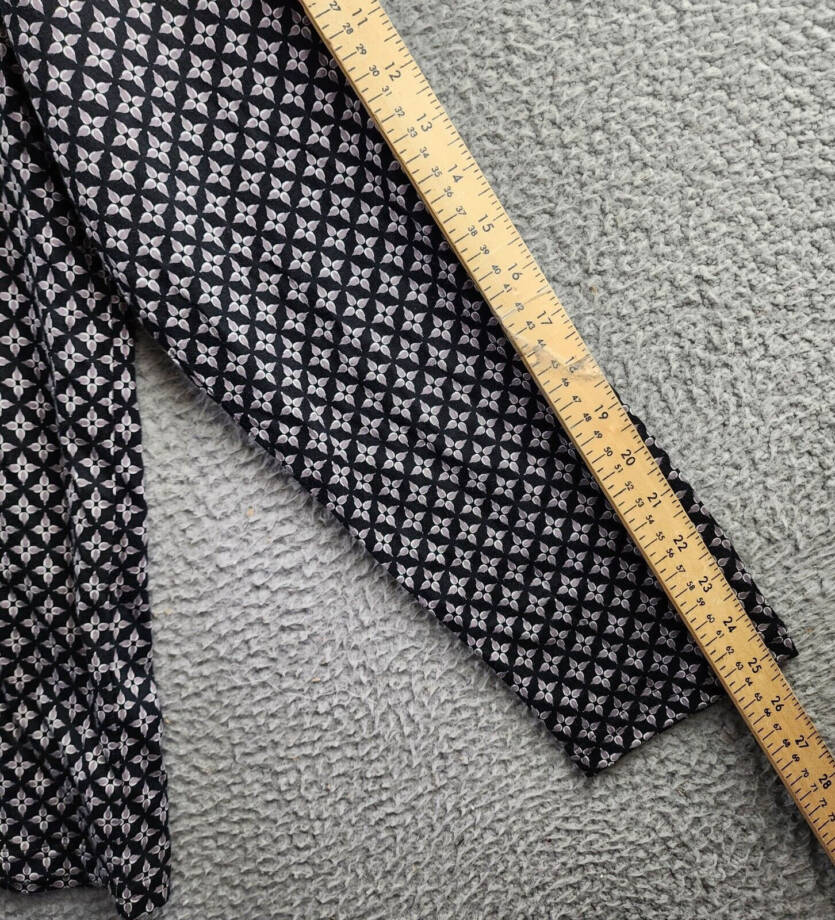 HOM Vince Long Sleepwear Top Men's M Black Front Pocket Button Closure L/S