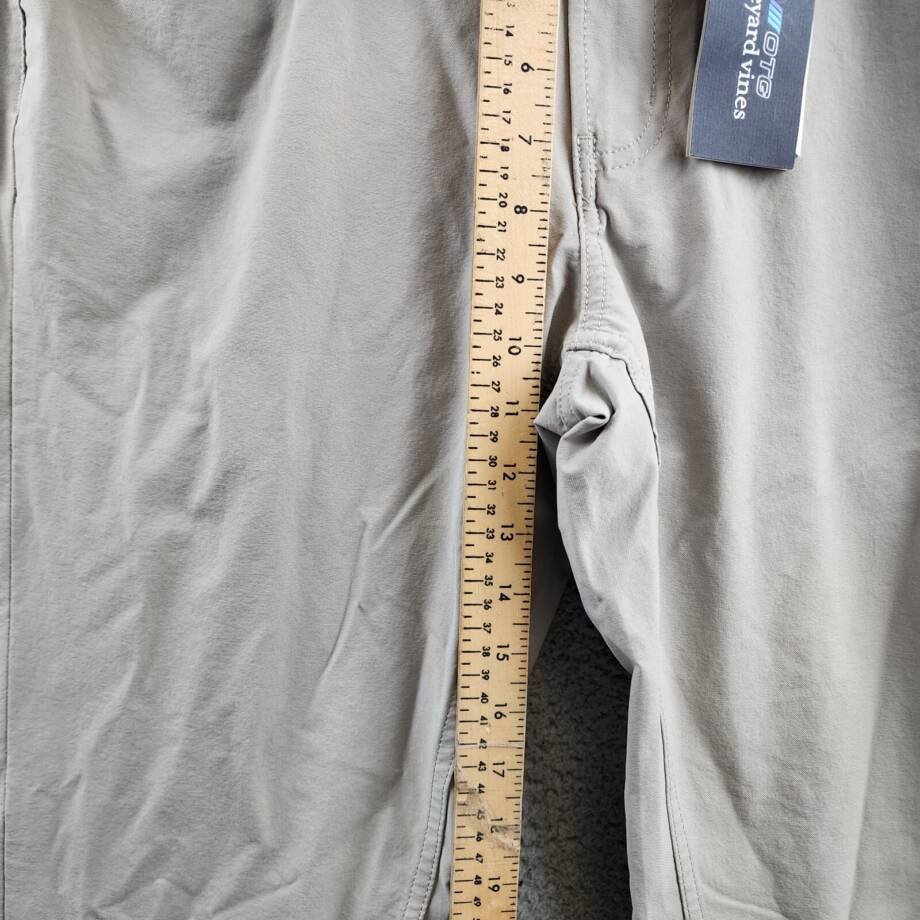 VINEYARD VINES Canvas On The Go 5 Pocket Pants Men's 32x32 Paloma Belt Loops