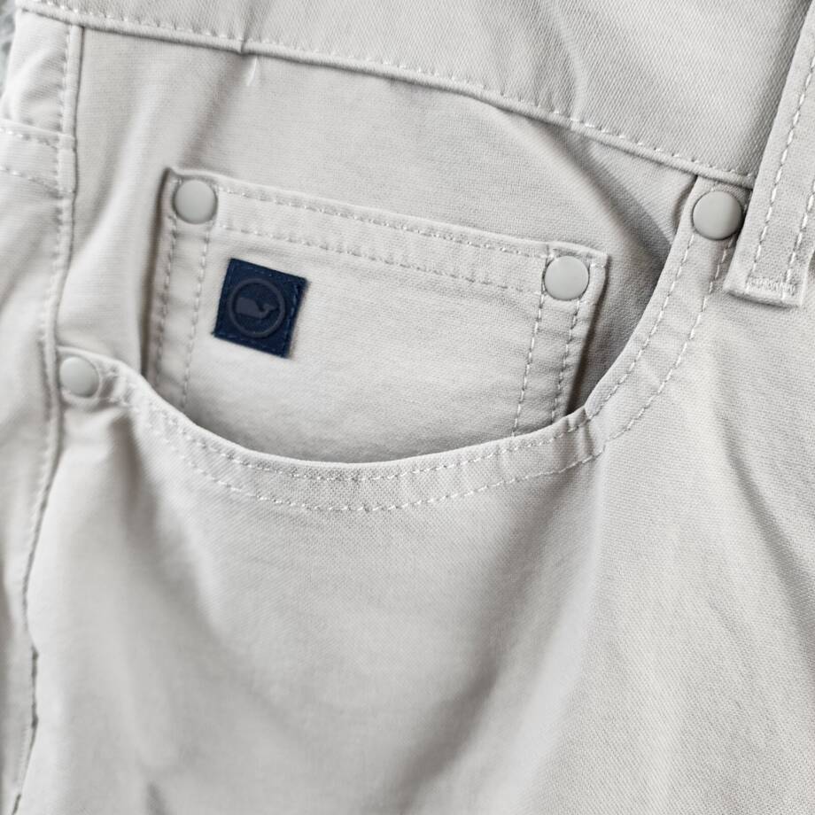 VINEYARD VINES Canvas On The Go 5 Pocket Pants Men's 32x32 Paloma Belt Loops
