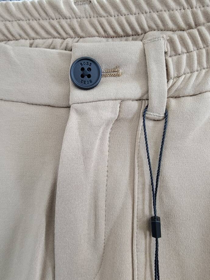 BOSS Ceremony Suit Pants Bog Boys' 14Y Cookie Solid Side Pockets Button Zip