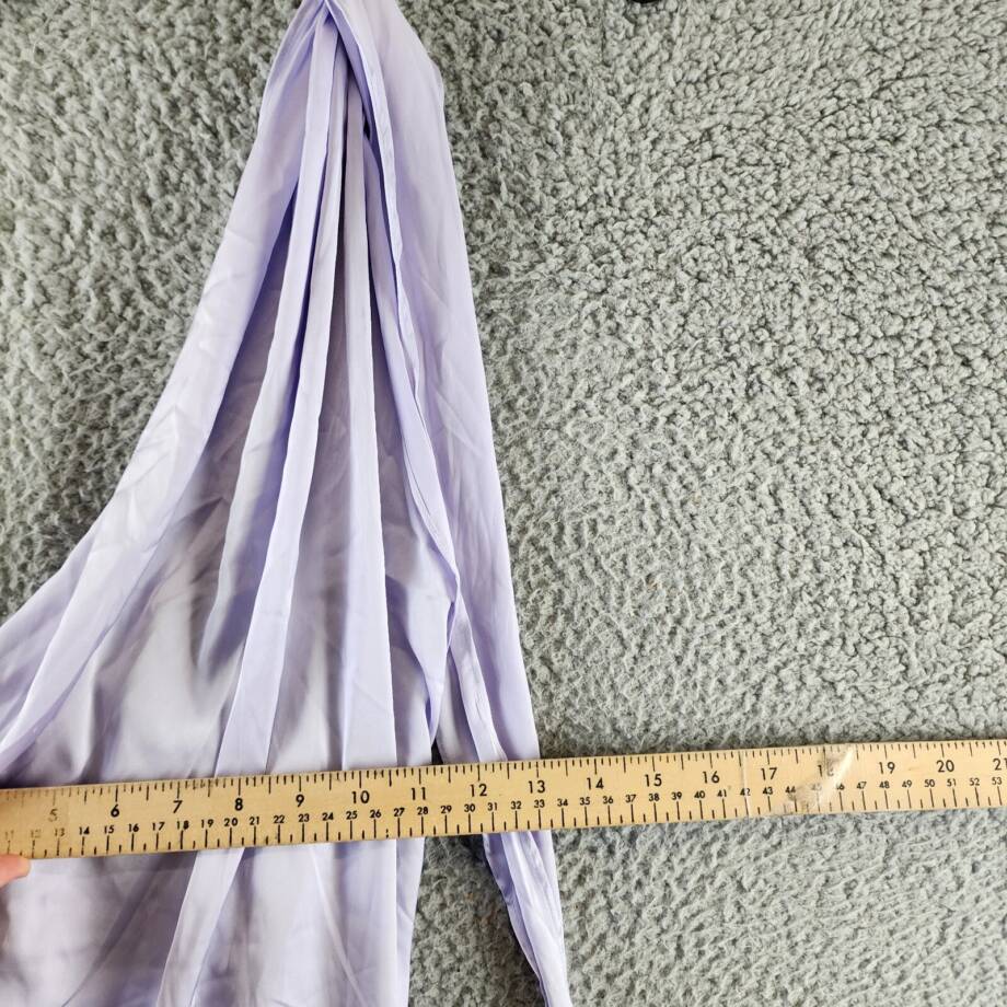 Steve Madden Whitney One Shoulder Dress Women's S Pastel Lilac Asymmetric Neck~