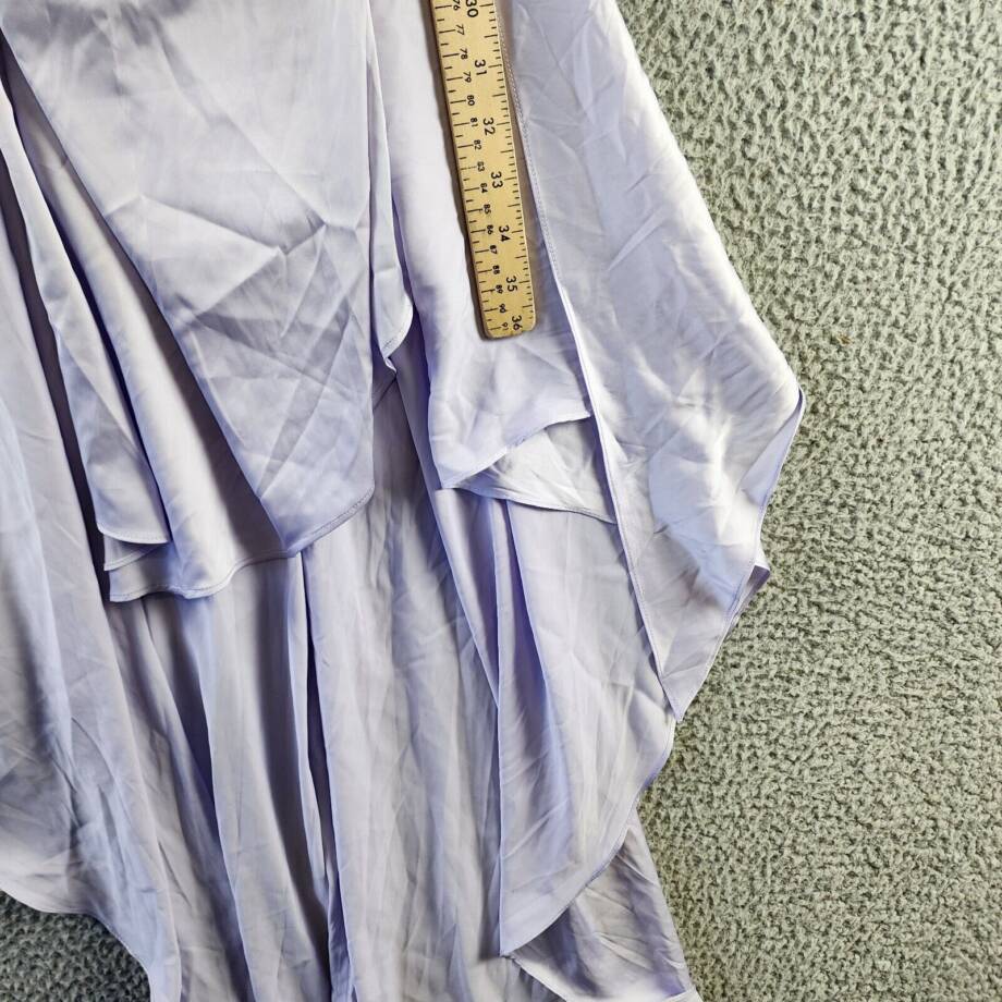 Steve Madden Whitney One Shoulder Dress Women's S Pastel Lilac Asymmetric Neck~