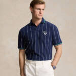 Polo Ralph Lauren Classic-Fit Embroidered Mesh Polo Shirt Men's L Newport Navy