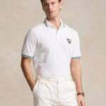Polo Ralph Lauren Classic-Fit Embroidered Mesh Polo Shirt Men's XXL White