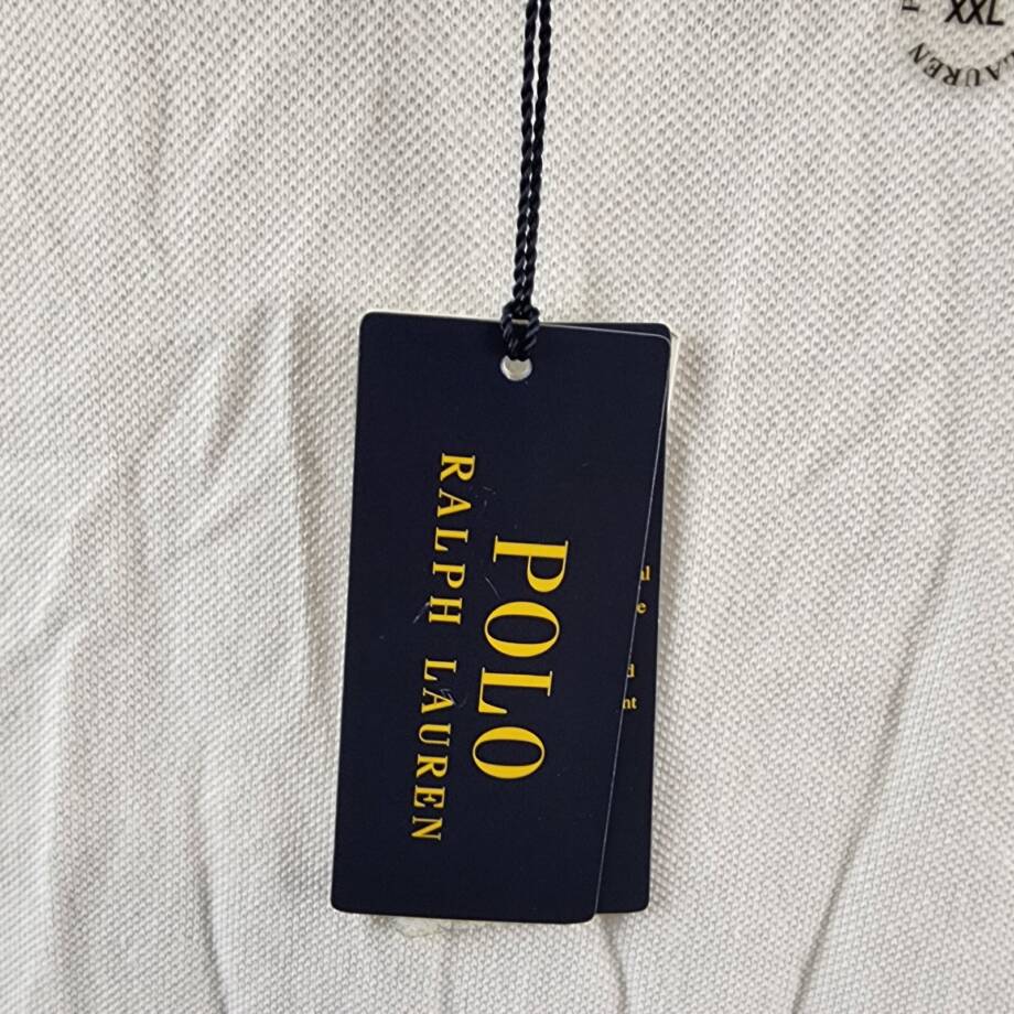 Polo Ralph Lauren Classic-Fit Embroidered Mesh Polo Shirt Men's XXL White