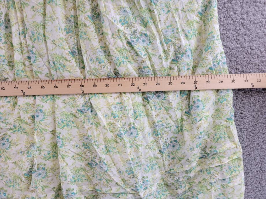 Free People Shea Printed Mini Dress Women's S Undersea Combo Button Back Closure