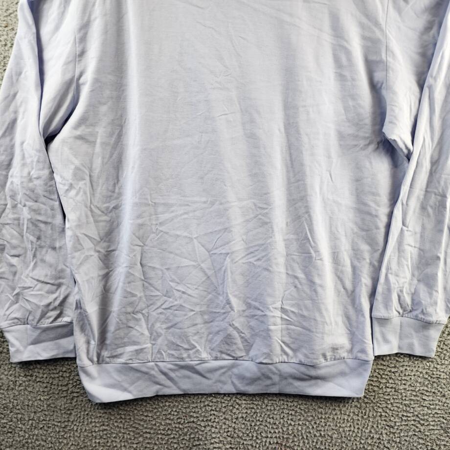 Lacoste Regular Fit Tee Shirt with Hood and Drawstring Men's 3XL Light Blue