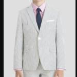 Lauren Ralph Lauren UltraFlex Classic-Fit Seersucker Sport Coat Boys 20R White