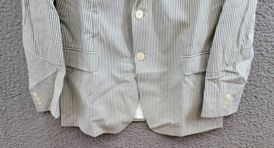 Lauren Ralph Lauren UltraFlex Classic-Fit Seersucker Sport Coat Boys 20R White