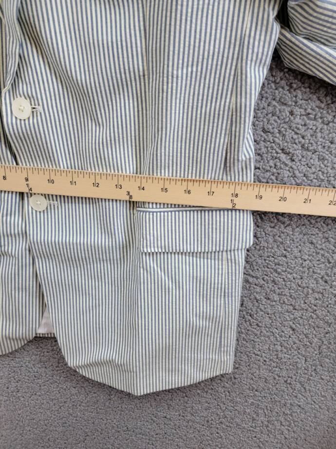Lauren Ralph Lauren UltraFlex Classic-Fit Seersucker Sport Coat Boys 20R White