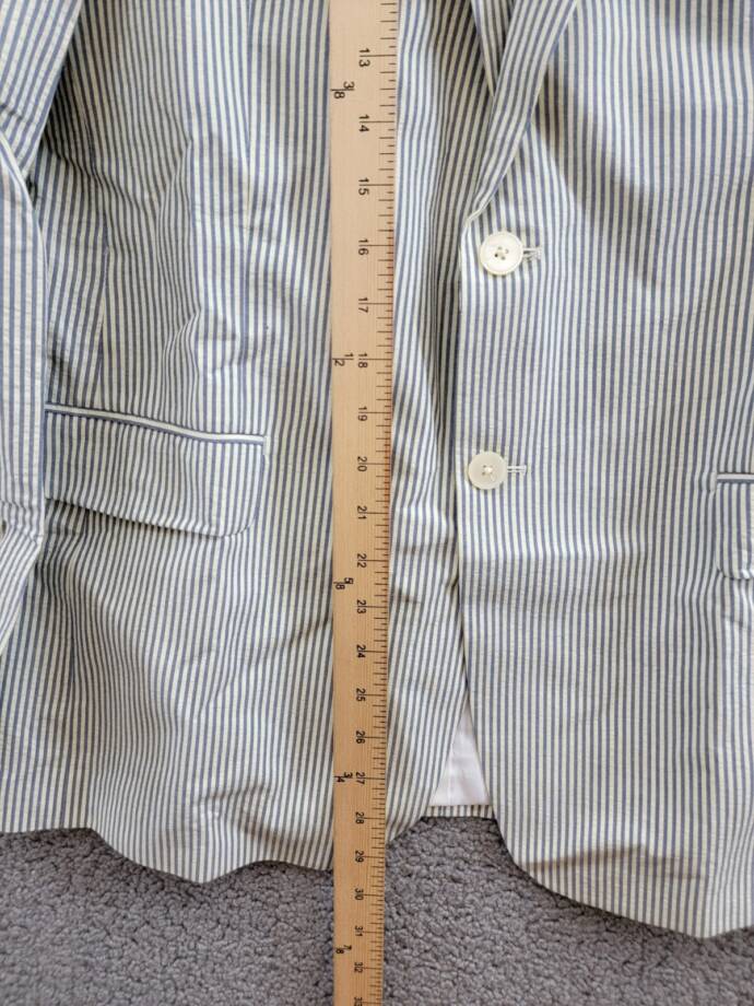 Lauren Ralph Lauren UltraFlex Classic-Fit Seersucker Sport Coat Boys 20R White