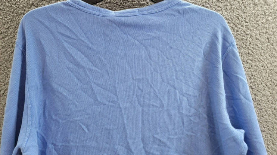 Polo Ralph Lauren Spa Terry Sweatshirt Men's M Light Blue Long Sleeve Pullover