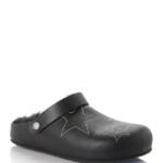 Stella McCartney Elyse Alter Star Clogs Women's 35/5US Black Star Stitch Slip On