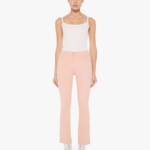 Mother The Insider Hover High Rise Straight Jeans Women 26 Peach Parfait