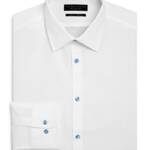 The Men's Store at Bloomingdale's Stretch Slim Fit Dress Shirt 15 32/33 White