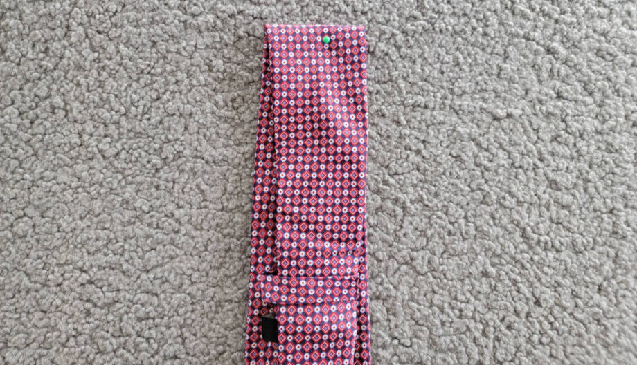 The Men's Store at Bloomingdale's Geometric Print Silk Classic Tie O/S Red Multi