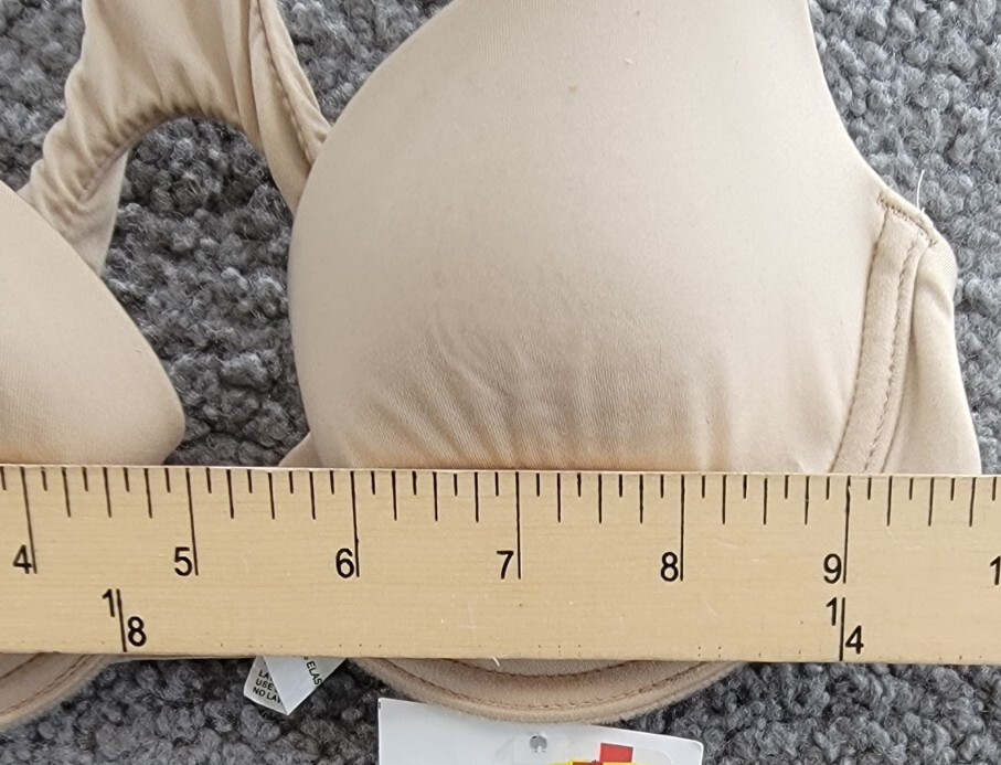 Natori Euphoria Front-Close Bra Women's 32A Cafe Adjustable Straps Lined Cups