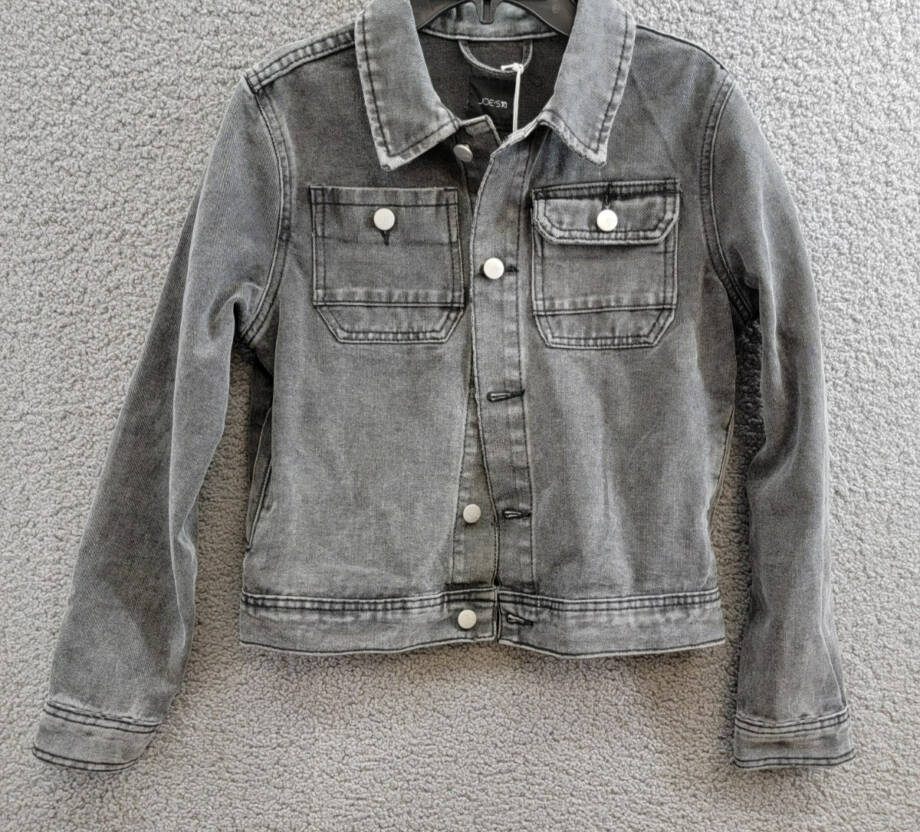 Joe's Jeans Cody Jacket Big Boys' M (10-12) Soar Wash Denim Button Closure L/S