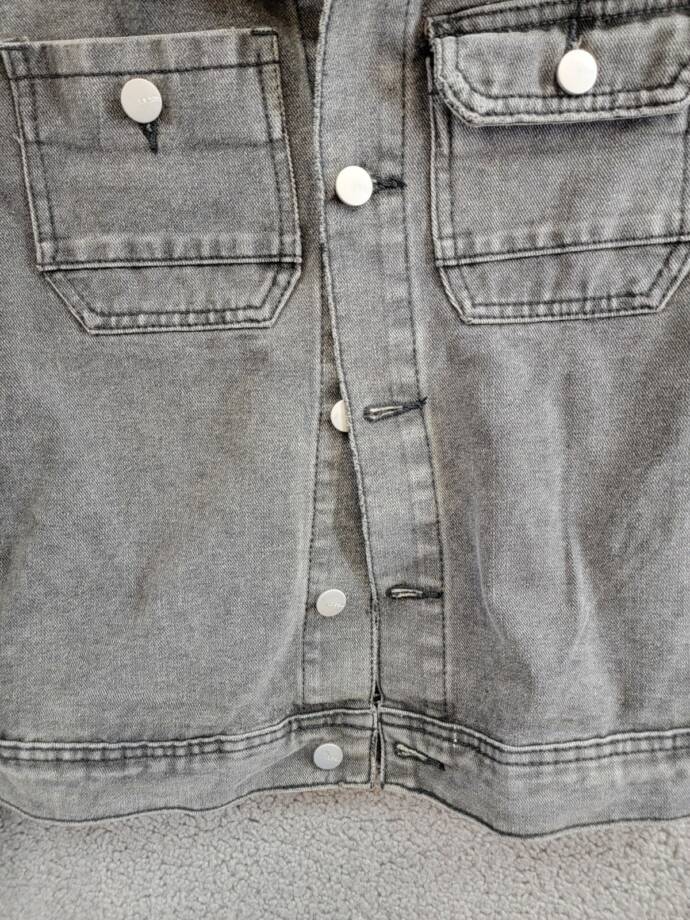 Joe's Jeans Cody Jacket Big Boys' M (10-12) Soar Wash Denim Button Closure L/S
