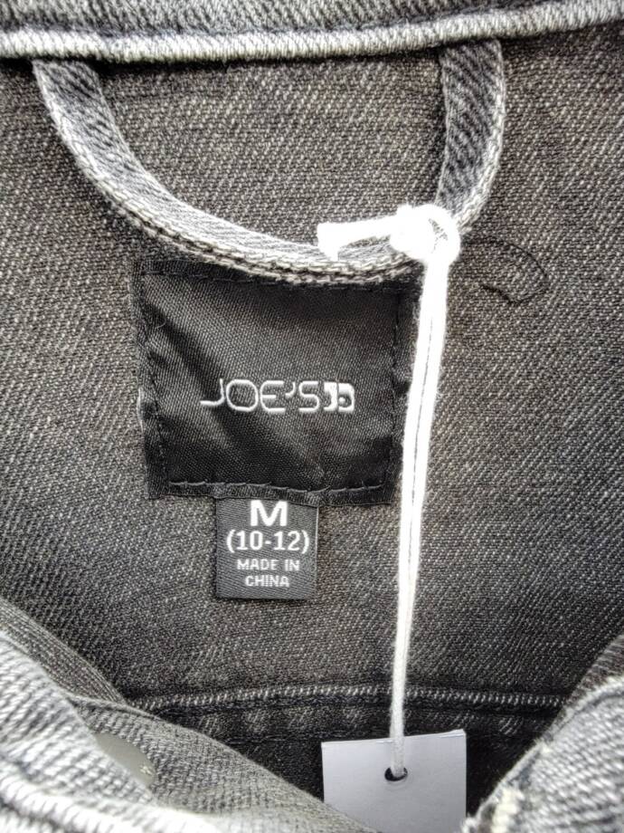 Joe's Jeans Cody Jacket Big Boys' M (10-12) Soar Wash Denim Button Closure L/S