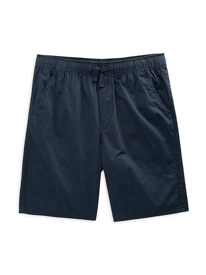 Calvin Klein Loose Modern Pull-On Shorts Big Boys M Hemisphere Blue Drawstring