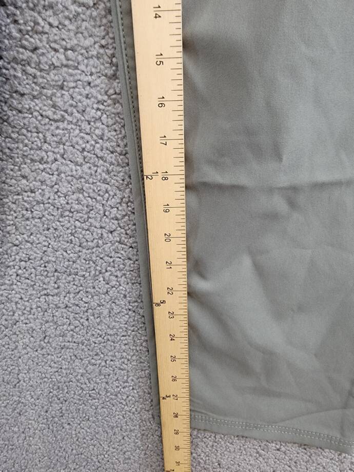 BASS OUTDOOR Essential Tech Cargo Pants Men's 34 Castor Gray Button Zip Closure