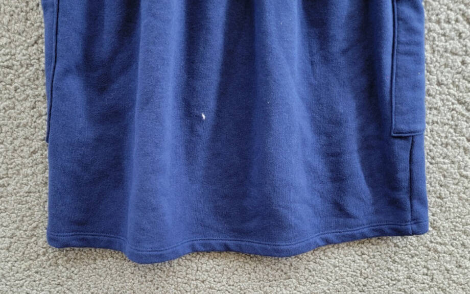 Epic Threads French Terry Dress Girls XS (5-6) Medieval Blue Round Neck Pullover