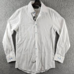 The Men's Store at Bloomingdale's Solid Regular Dress Shirt Men's 15 32/33 White