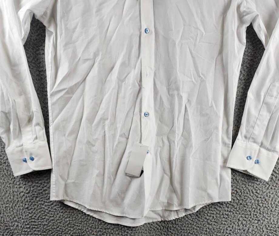 The Men's Store at Bloomingdale's Solid Regular Dress Shirt Men's 15 32/33 White