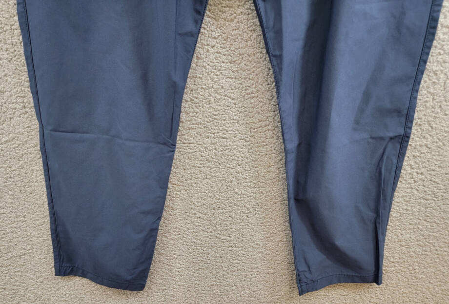 BASS OUTDOOR Slim-Straight Fit Traveler Pants Men's 38 Navy Blazer Zip & Button