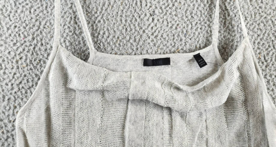 ATM Anthony Thomas Melillo Linen Blend Camisole Top Women's M Shimmer Pullover