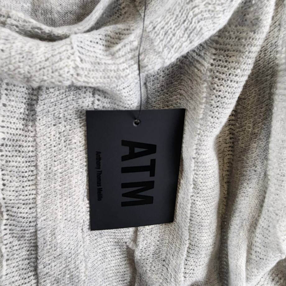ATM Anthony Thomas Melillo Linen Blend Camisole Top Women's M Shimmer Pullover