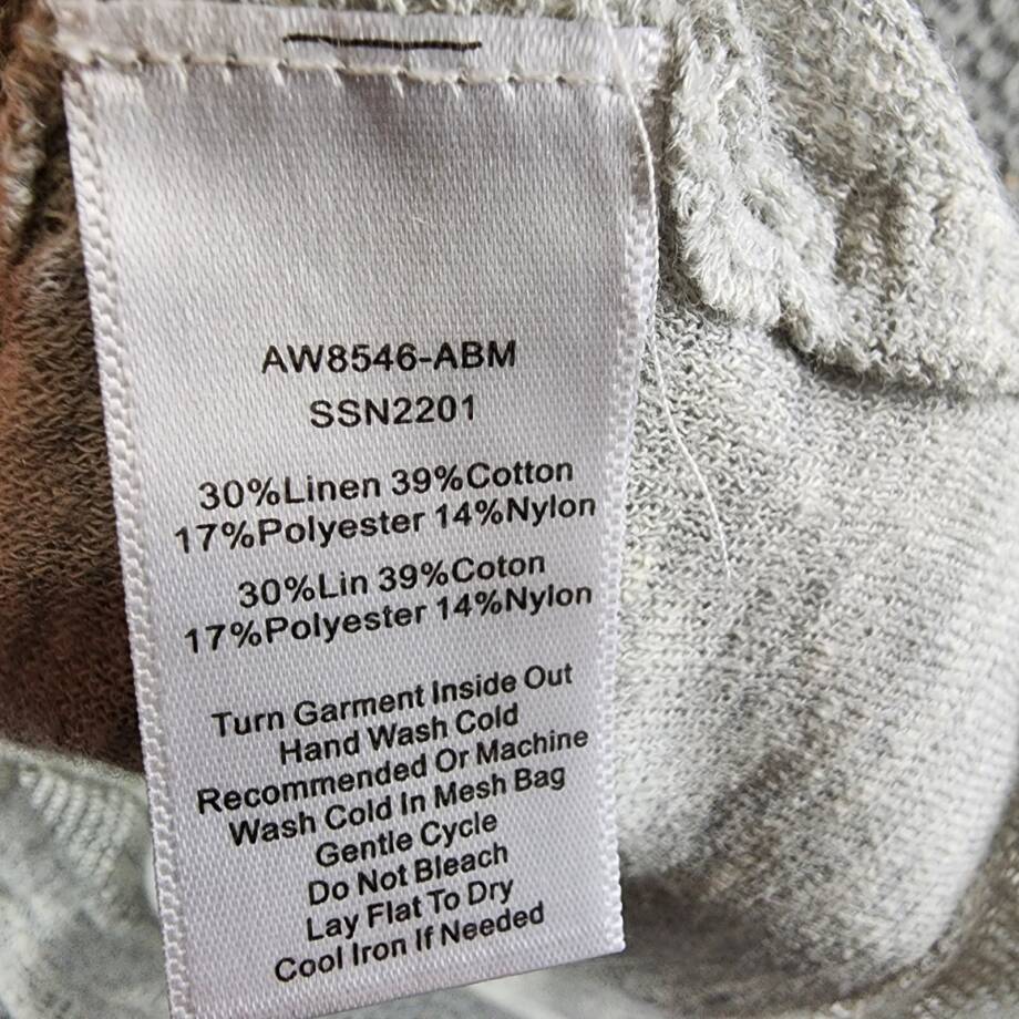 ATM Anthony Thomas Melillo Linen Blend Camisole Top Women's M Shimmer Pullover