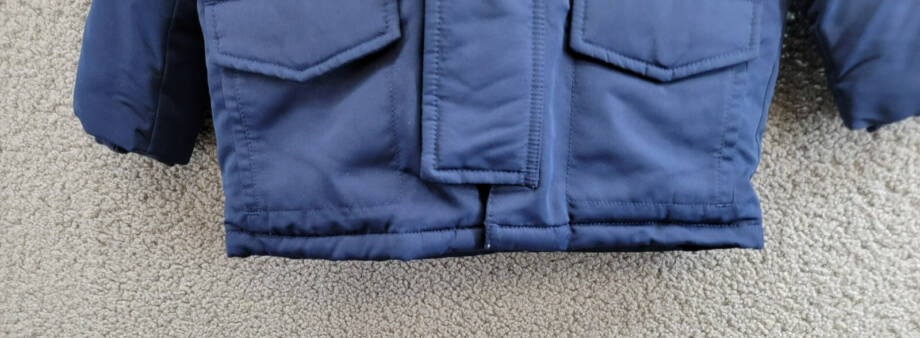 Polo Ralph Lauren Artificial-fur-Trim Down Parka Jacket Toddler Boys' 2 Navy L/S