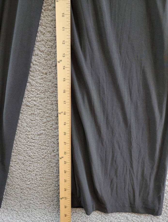 Jessica Howard Carlyle Metallic Mock Neck Jumpsuit Womens 12 Black/Gold Back Zip
