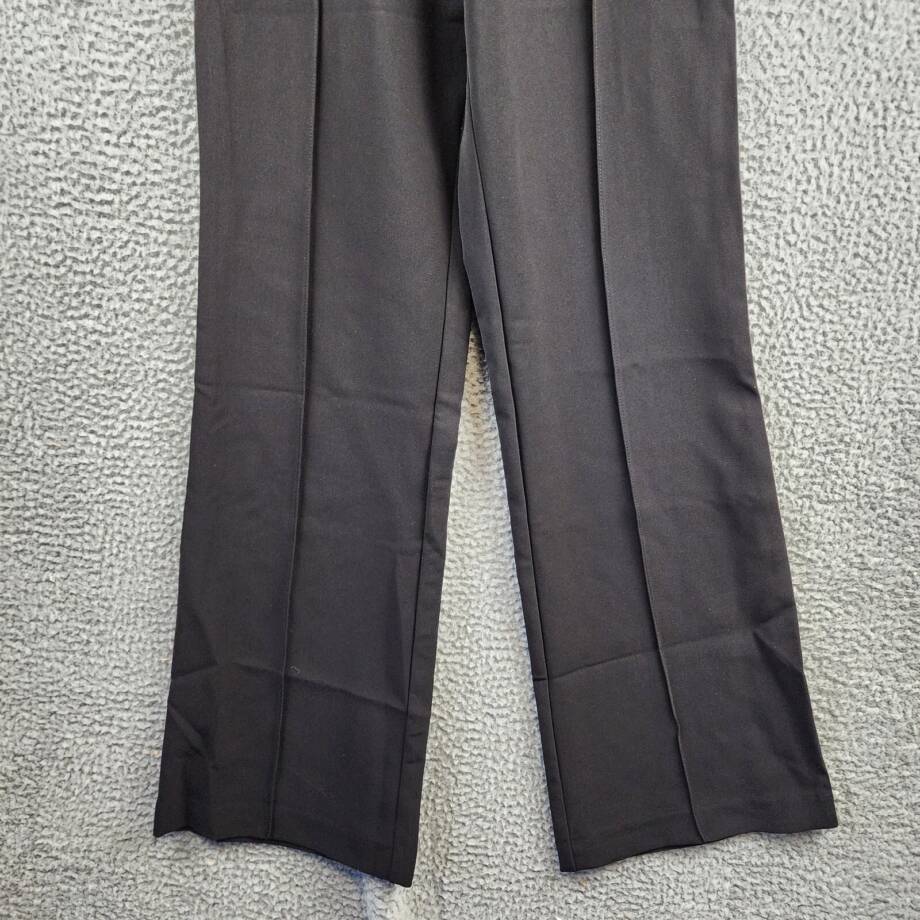 ASTR The Label Madison High Rise Wide Leg Straight Leg Pants Women's XS Black