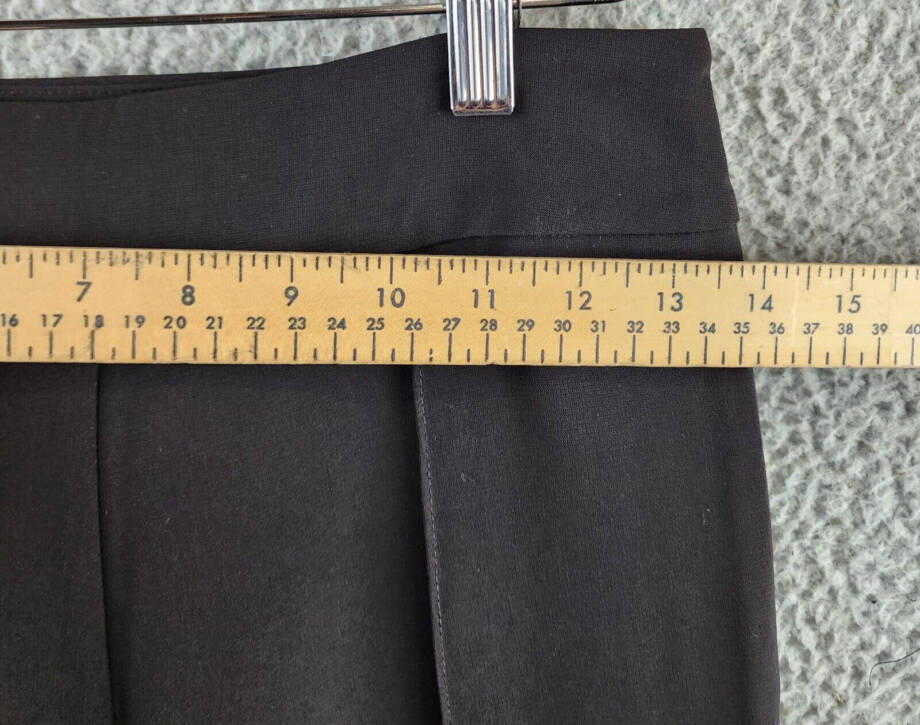 ASTR The Label Madison High Rise Wide Leg Straight Leg Pants Women's XS Black