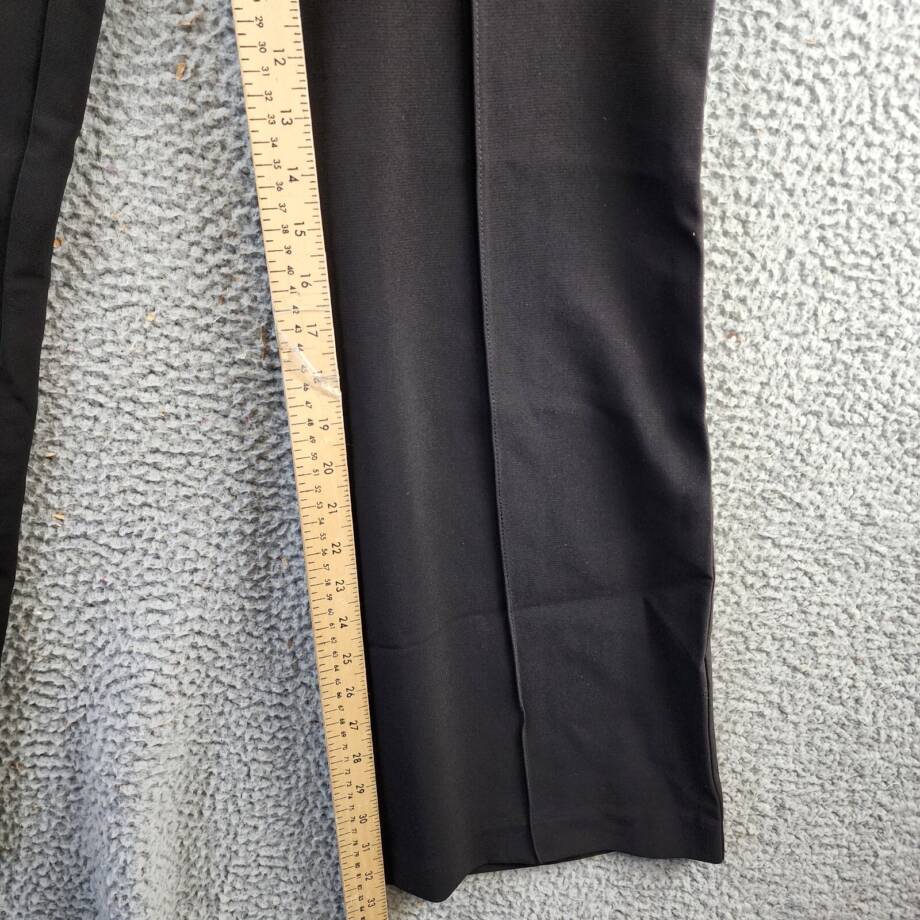 ASTR The Label Madison High Rise Wide Leg Straight Leg Pants Women's XS Black