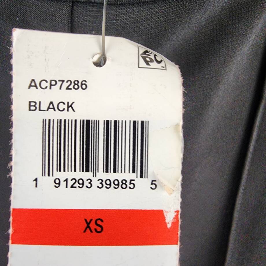 ASTR The Label Madison High Rise Wide Leg Straight Leg Pants Women's XS Black