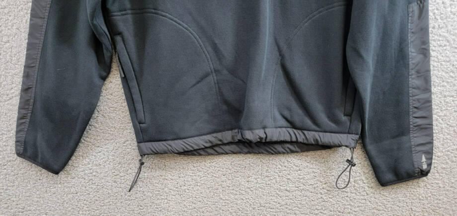 BASS OUTDOOR Regular-Fit Convertible Hood 1/4-Zip Sweatshirt Mens S Black Beauty