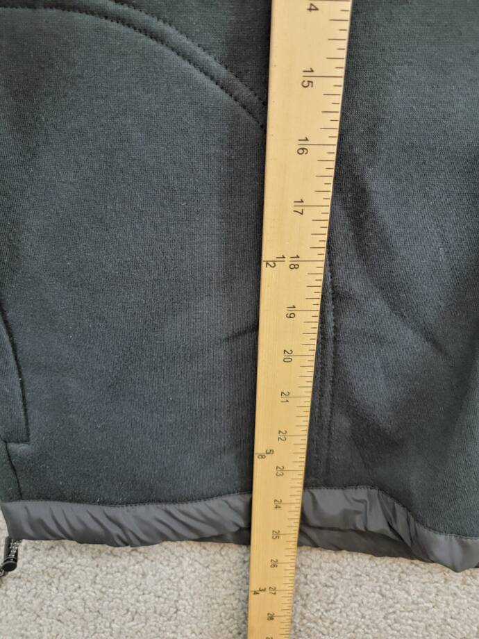 BASS OUTDOOR Regular-Fit Convertible Hood 1/4-Zip Sweatshirt Mens S Black Beauty
