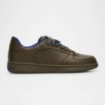 Burberry Terrace Leather Low-Top Sneakers Men's 41/8 US Loch Round Toe Lace Up