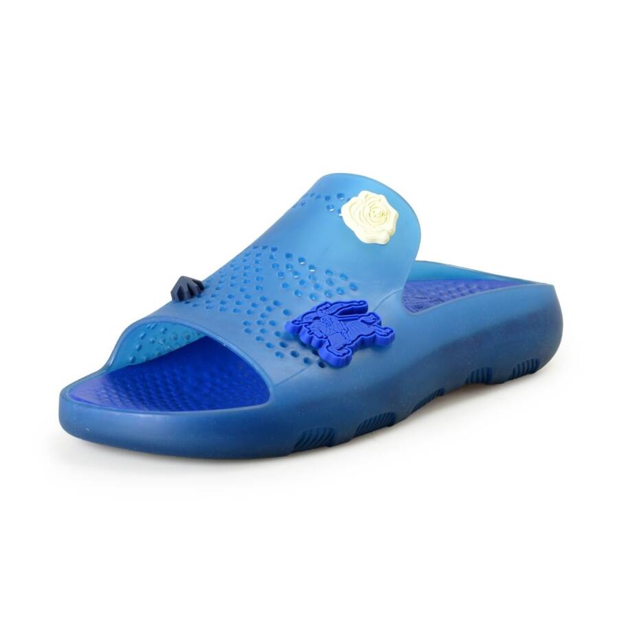 Burberry "Stingray" Rubber Pool Slide Flip Flop Men's 43/10 US Midnight Slip On