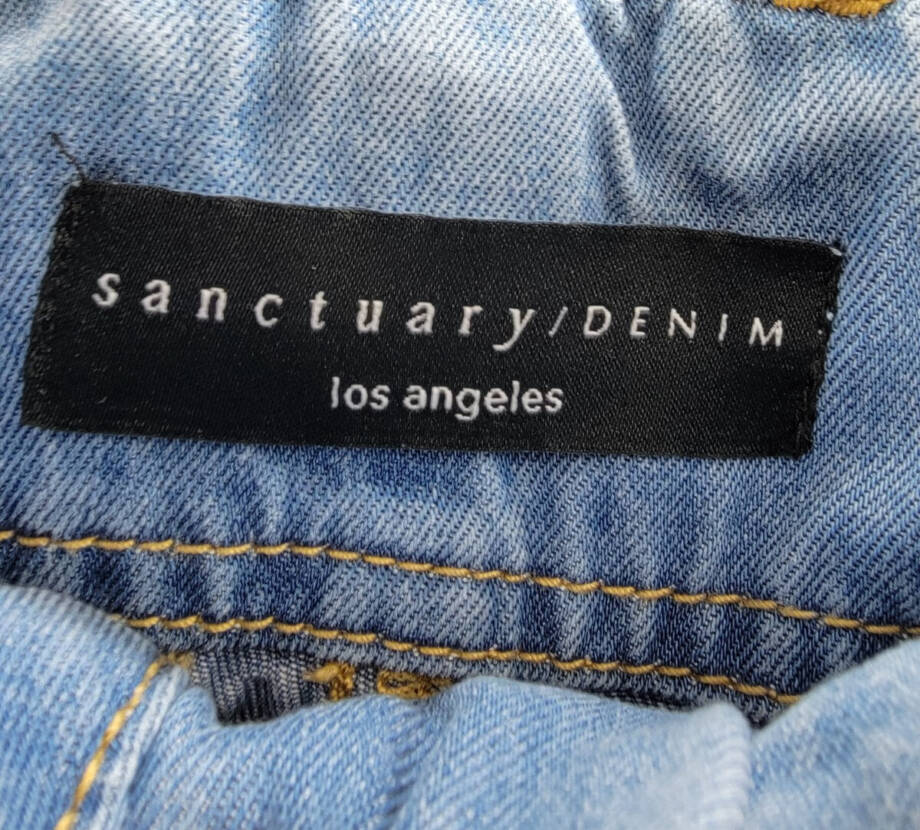 Sanctuary Reissue Shorts Women's XXS Sun Drench Zip Fly With Button Closure~