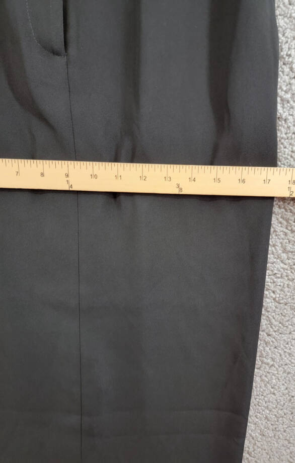 French Connection Harry Suiting Maxi Skirt Women's 2 Blackout Hook & Bar Closure