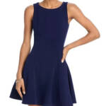 Aqua Athletic Pleat Hem Active Dress Women's XL Myth Sleeveless Pullover Style~