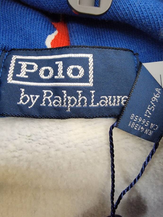 Polo Ralph Lauren Sailboat-Floral Fleece Hoodie Men's M Blue Multi Long Sleeve