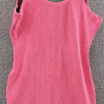 ROYALTY By MALUMA Bodycon Mini Dress Women's XL Hot Pink Sleeveless Scoop Neck