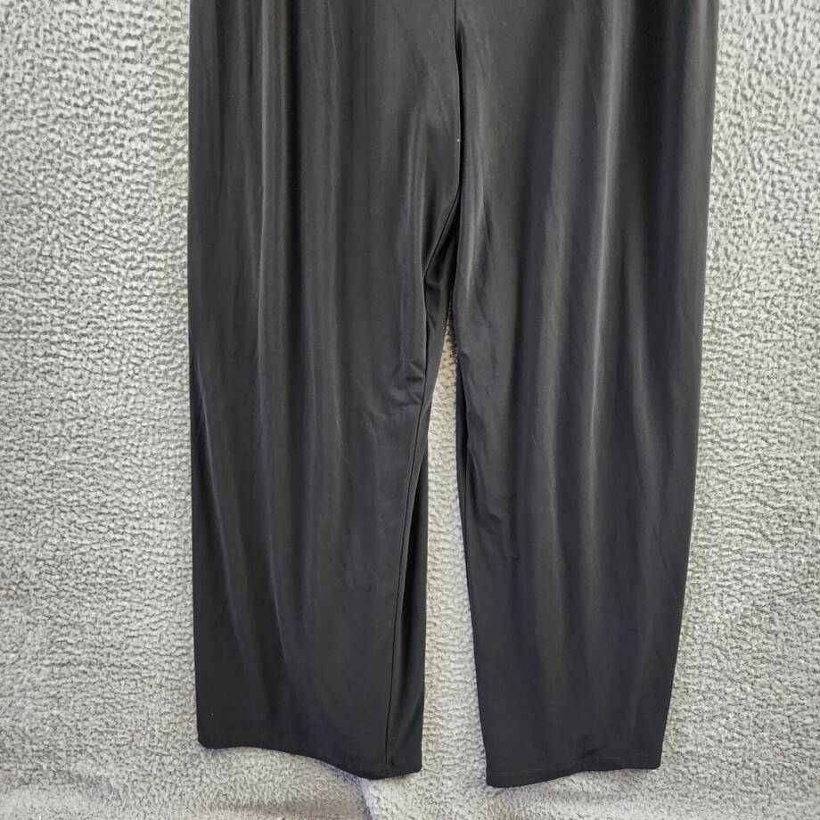 Adrianna Papell Plus Off-the-Shoulder Ruffle Jumpsuit Women's 16W Black Multi